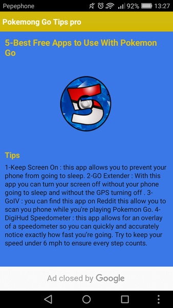 Pokemong Go Tips pro - Preview 1