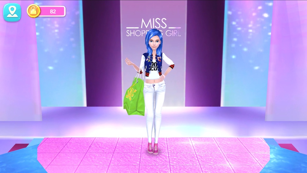 Shopping mall girl dress up sale