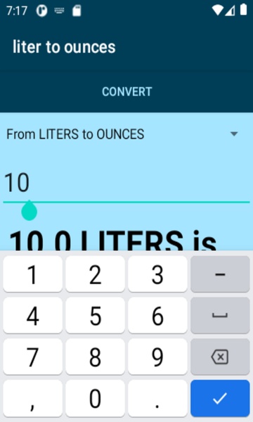 liter to ounces converter - Preview 3