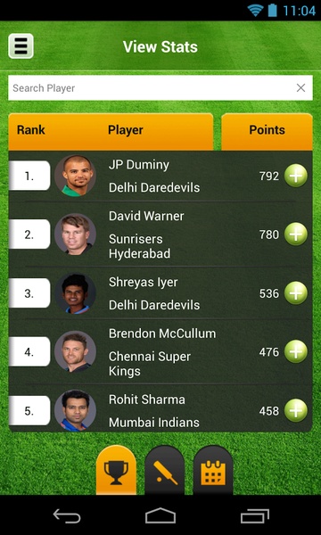 Fantasy Cricket - Preview 2