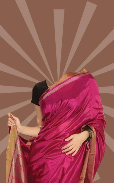 Indian Saree Photo Suit - Preview 1