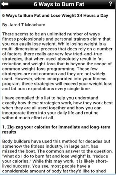 How To Lose Weight Quickly - Preview 1