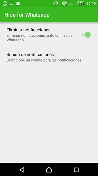 Hide for Whatsapp - Preview 1
