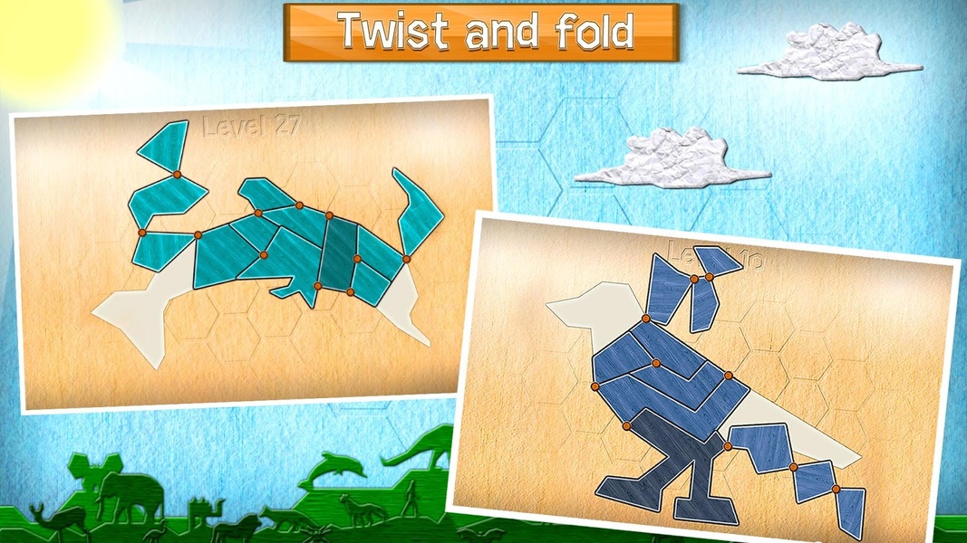 Shape Fold Animals - Preview 23
