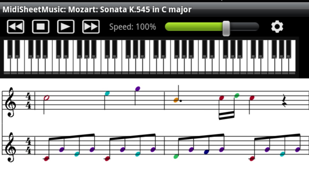 Midi Sheet Music - Preview 4