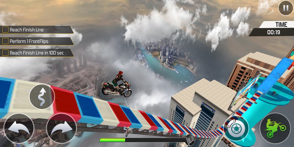 Bike Impossible Tracks Racing Motorcycle Stunts - Preview 12