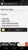 Notes Widget HD Lite screenshot 4