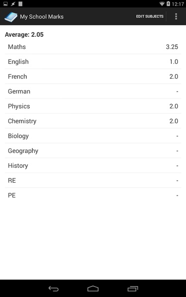 My School Marks - Preview 6
