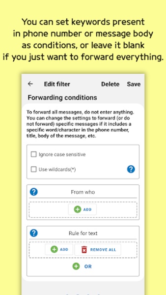 SMS Forwarder - Preview 2