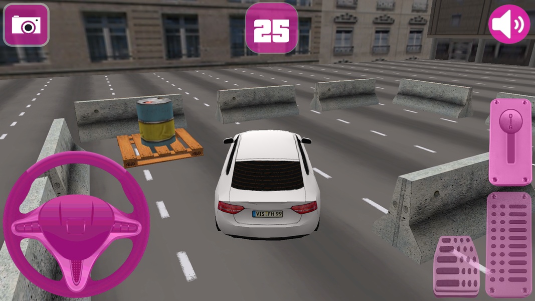Girl Car Parking 3D - Preview 1
