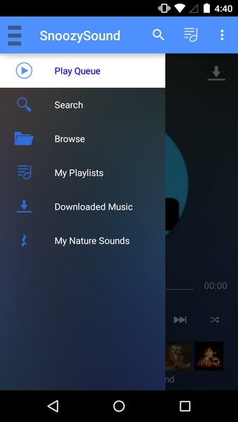 SnoozySound - Preview 5
