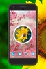 Sun Flower Clock Live Wallpaper screenshot 4