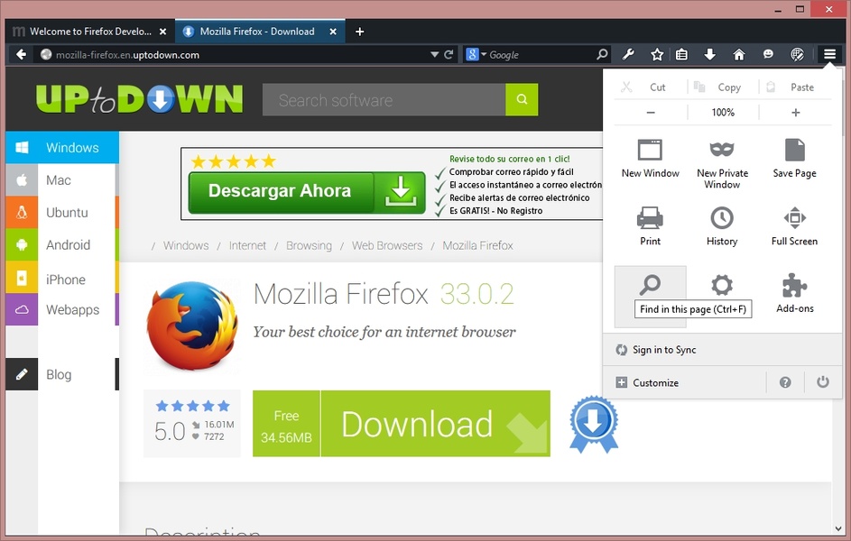 Mozilla Firefox Review  Open-source online browsing - Softonic