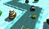 Zigzag Superheros 3D Racing screenshot 1