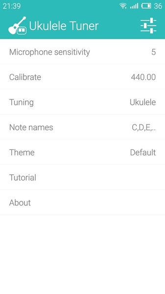 Ukulele Tuner - Preview 4