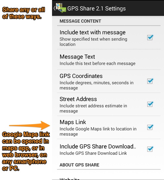 GPS Share - Preview 4