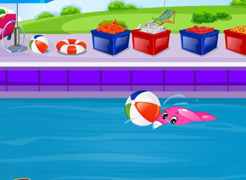 cute dolphin caring - Preview 2