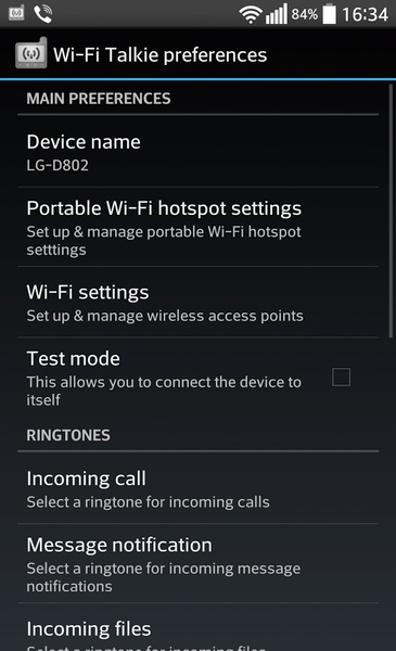 Wi-Fi Talkie Lite - Preview 1