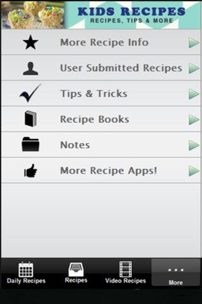 Kids Recipes - Preview 1
