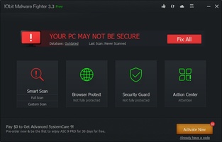 IObit Malware Fighter screenshot 1