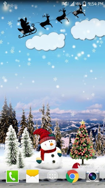 Snowflake Live Wallpaper - Preview 15