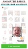 Animated baby WhastApp sticker screenshot 4