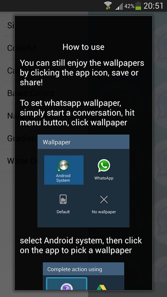 Wallpapers for Chat - Preview 1