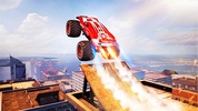 Mega Truck Rooftop Stunt Games screenshot 4