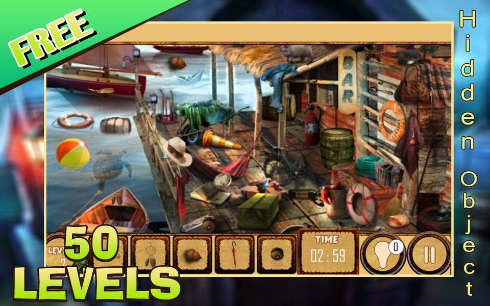 Hidden Object Game : 50 Levels of Kings War - Preview 1