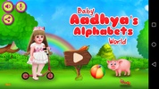Baby Aadhya's Alphabets World screenshot 1