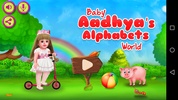 Baby Aadhya's Alphabets World screenshot 2