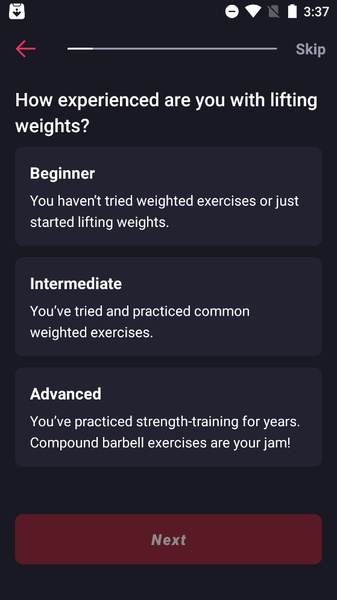 Fitbod - Preview 1