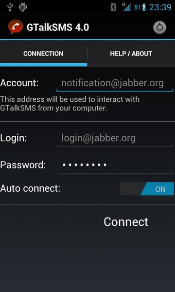 GTalkSMS - Preview 4