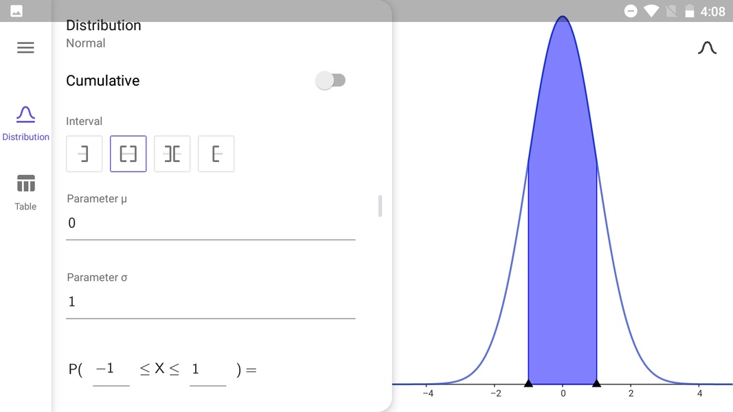 GeoGebra Calculator Suite - Preview 2