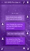 Purple Sparkle for GO SMS screenshot 4