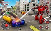 Firefighter Flying Robot Transform Fire Truck Sim screenshot 16