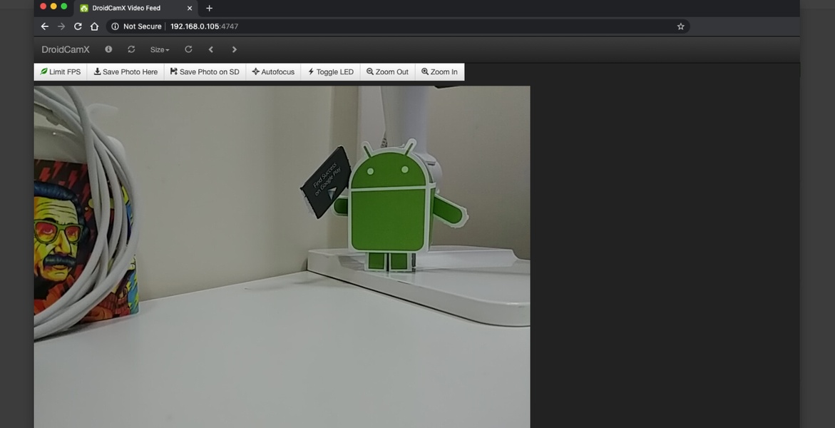 DroidCam for Android Download the APK from Uptodown