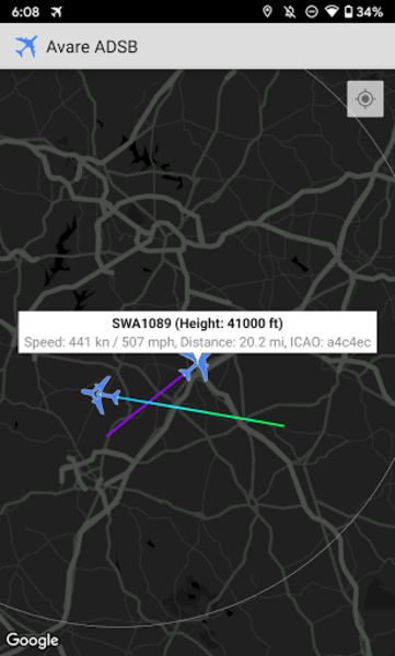 Avare ADSB - Preview 7