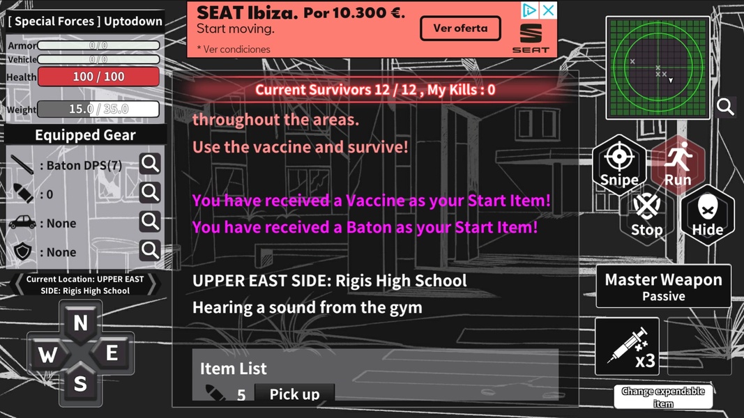 City Survival Text Battle Royale - Preview 9