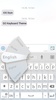 GO Keyboard Flat White Theme screenshot 6