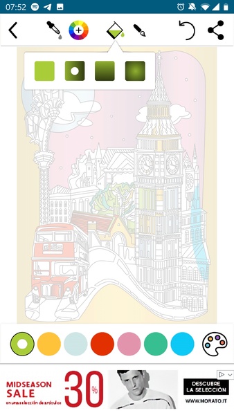 DyeIt: free antistress coloring book - Preview 6