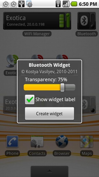 Bluetooth Widget - Preview 3
