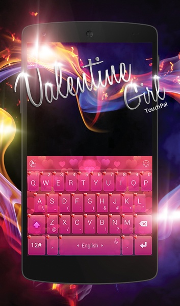Magic Love for Girl TouchPal Theme - Preview 3