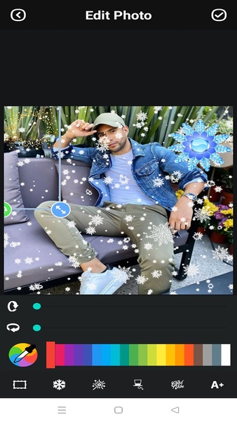 Snowfall Effects Photo Editor - Preview 4