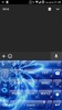 Theme x TouchPal Glass Blue Wave screenshot 2