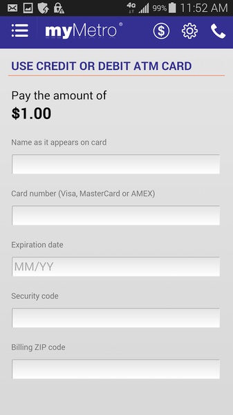 myMetro - Preview 3
