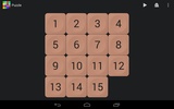 Fifteen puzzle screenshot 1