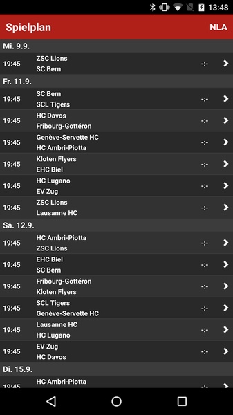 HockeyInfo - Preview 2