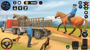 US Police Dog Horse Transport Truck screenshot 3