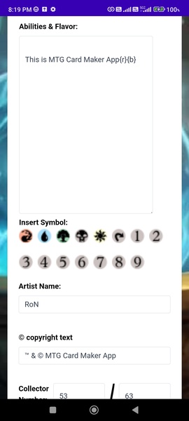 MTG Card Maker for Android - Download the APK from Uptodown